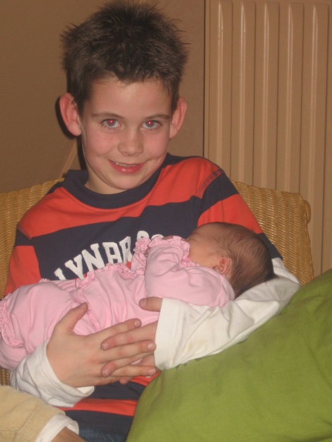 En dit is mijn grote, stoere neef Jimmy...JEEEHHH!!!