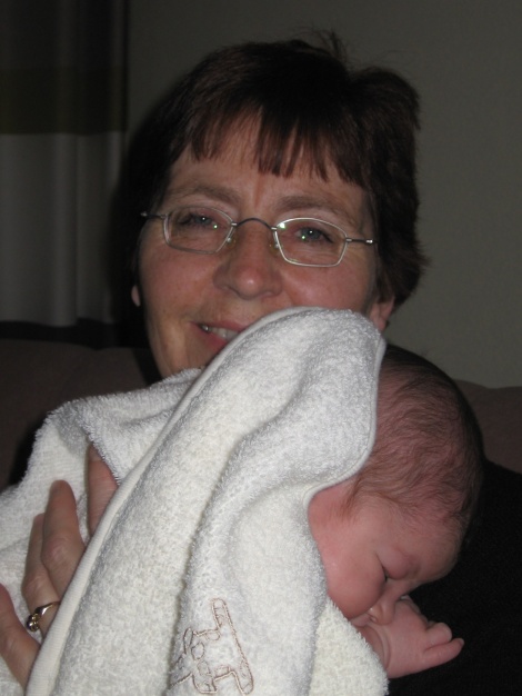 En dit is mijn oma Valk..