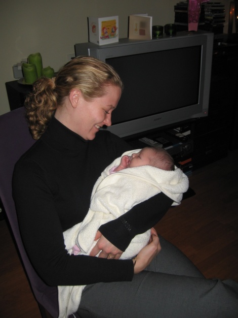 Dit is Esther...een nichtje van mama