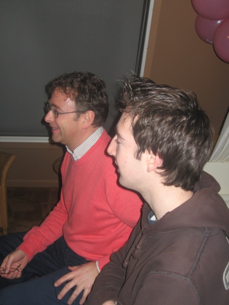 Dit zijn de mannen van Verhaaf...Arnjan en Martijn...