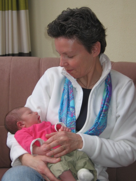 En Barry was ook gekomen...ook uit de kerk waar papa,mama en ik komen.