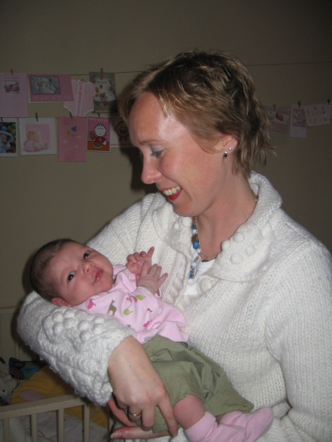 In de armen van Dorien...de beste vriendin van tante Corrintha...